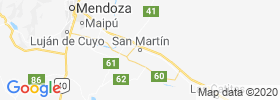 San Martin map